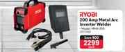 Ryobi 200 Amp Metal Arc Inverter Welder 357096