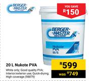 Berger Master Nukote PVA 98879-20Ltr