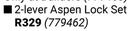 Builders 2-Lever Aspen Lock Set 779462