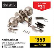 Dortello Knob Lock Set 643417