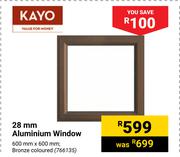 Kayo 28mm Aluminium Window 766135