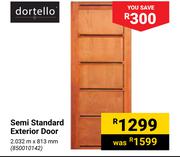 Dortello Semi Standard Exterior Door 850010142- 2.032m X 813m