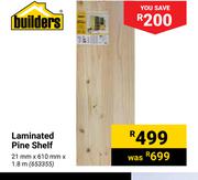 Builders Laminated Pine Shelf