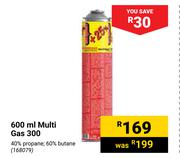 Multi Gas 300-600ml