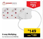 Power Worx 6 Way Multiplug