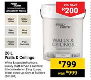 Fired Earth 20L Walls & Ceilings