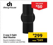 Design House 2 Way 2 Light Wall Washer