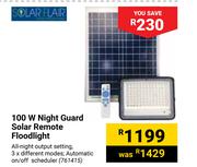 Solar Flair 100W Night Guard Solar Remote Floodlight