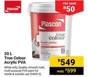Plascon 20L True Colour Acrylic PVA