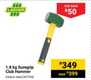 Lasher Suregrip Club Hammer 347745-1.8kg