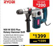Ryobi 900W SDS Plus Rotary Hammer Drill 744606
