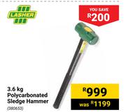 Lasher Polycarbonated Sledge Hammer 380653-3.6kg
