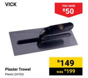 Vick Plaster Trowel Plastic 24720