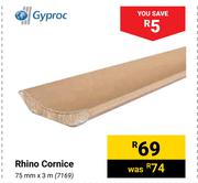 Gyproc Rhino Cornice 7169-75mm X 3m