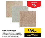 Bali Tile Range-430mm x 430mm Per Sqm