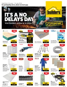 Builders Western Cape : It's A No Delays Day (18 June - 15 July 2024)
