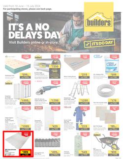 Builders Western Cape : It's A No Delays Day (18 June - 15 July 2024), page 1