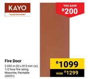 Kayo Fire Door
