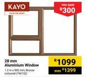 Kayo 28mm Aluminium Window