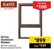 Kayo 28mm Aluminium Window