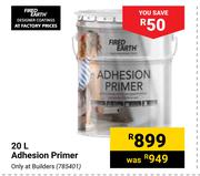 Fired Earth Adhesion Primer 785401-20Ltr