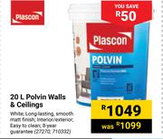 Plascon Polvin Walls & Ceilings 27270, 710332-20Ltr 