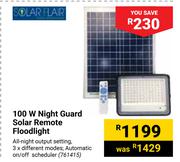 Solar Flair 100W Night Guard Solar Remote Floodlight 761415