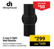 Design House 2 Way 2 Light Wall Washer 620784