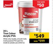 Plascon True Colour Acrylic PVA 544312