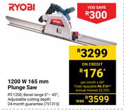 Ryobi 1200W 165mm Plunge Saw 7513153