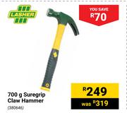 Lasher 700g Suregrip Claw Hammer 380646
