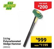 Lasher 3.6 Polycarbonated Sledge Hammer 380653
