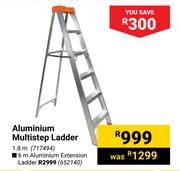 Aluminium Multistep Ladder 717494-1.8m