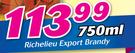 Richelieu Export Brandy-750ml