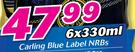 Carling Blue Label NRBs-6 x 330ml