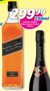 Johnnie Walker Black Label Scotch Whisky-750ml