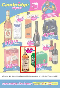Cambridge Liquor (24 May - 7 Jun 2016), page 1