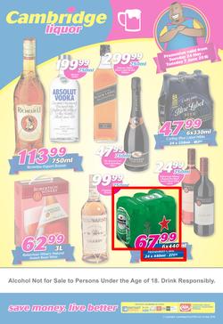 Cambridge Liquor (24 May - 7 Jun 2016), page 1