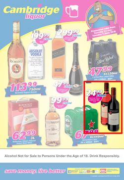 Cambridge Liquor (24 May - 7 Jun 2016), page 1