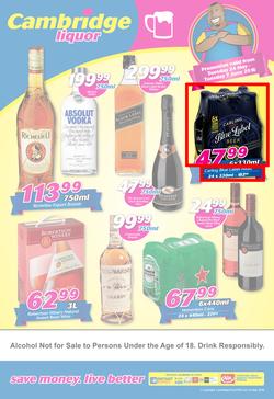 Cambridge Liquor (24 May - 7 Jun 2016), page 1