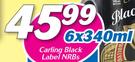Carling Black Label NRB's-6x340ml