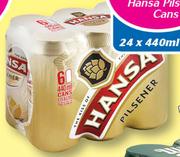 Hansa Pilsener Cans-6x440ml