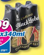 Carling Black Label NRB's-6x340ml