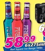 Red Square Ice Range NRBs-24x275ml