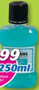 Listerine Mouth Wash Cool Mint Only-250ml
