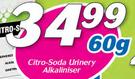 Citro-Soda Urinery Alkaliniser-60g