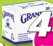Grand-Pa Headache Powders-38's