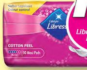 Libresse Cotton Feel Pads Assorted-10's