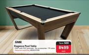 GNM Elegance Pool Table