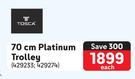Tosca 70cm Platinum Trolley-Each